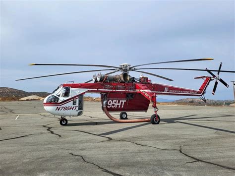 Cal Fire San Diego Adds Helicopter Based In Ramona To Regions Aerial
