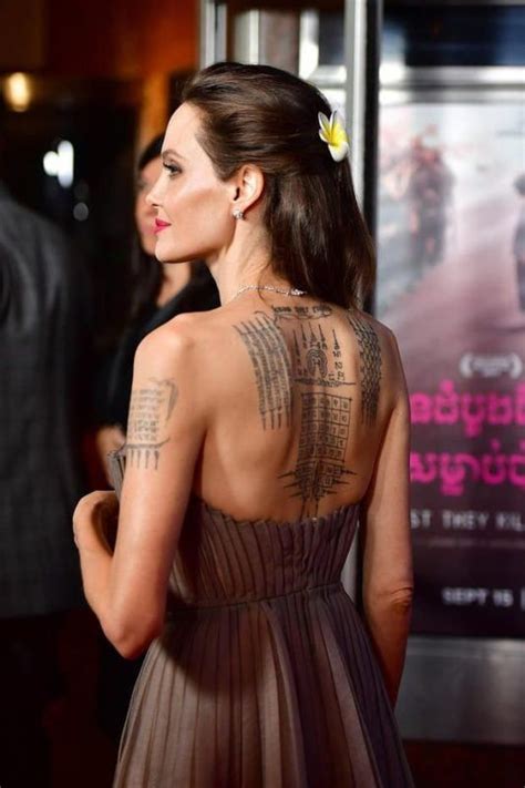 Wow Have You Seen The Most Tattooed Celebrities Top5 Girl Back