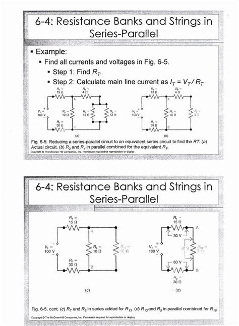 Solving Series And Parallel Circuits Worksheet