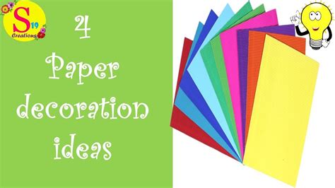 How To Make Paper Decorations For Your Room Step By Step Diy Room