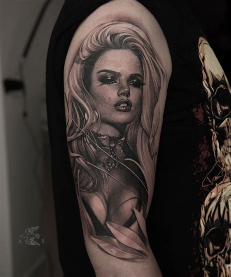 Pin By Micheel Zamora On Tattoo Ideas Girl Face Tattoo Black Ink