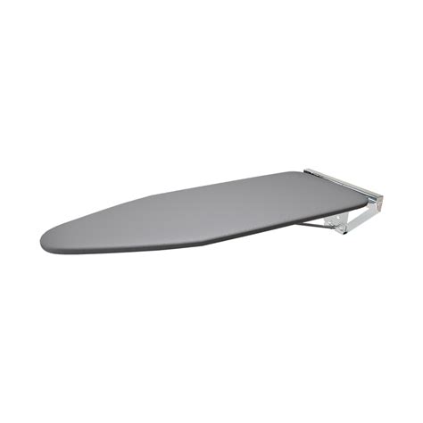 Wall Mounted Folding Ironing Board Compact Silver Plated