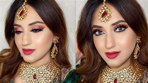 indian bridal makeup styles wavy haircut