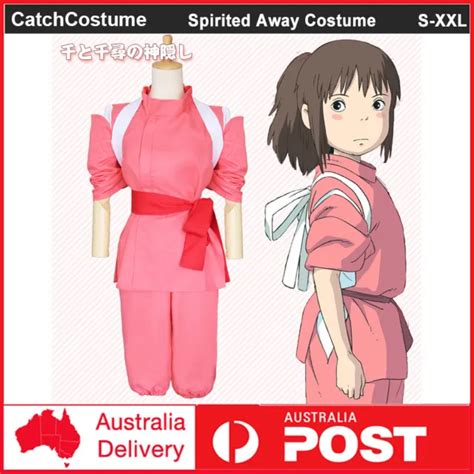 Anime Miyazaki Hayao Spirited Away Chihiro Ogino Sen Cosplay Costume