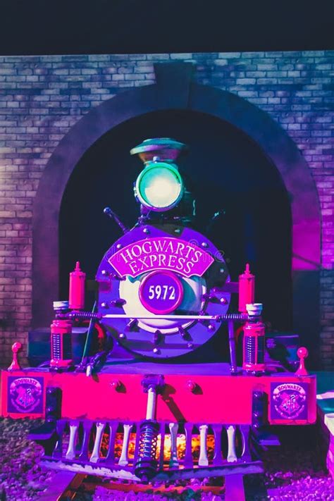 The Hogwarts Express Train Station Editorial Stock Photo Image Of