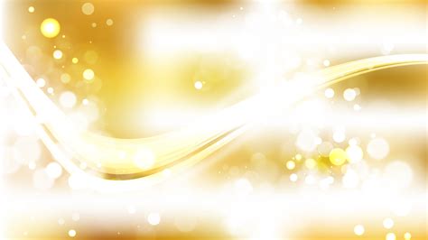 Free Abstract Gold Defocused Background Design