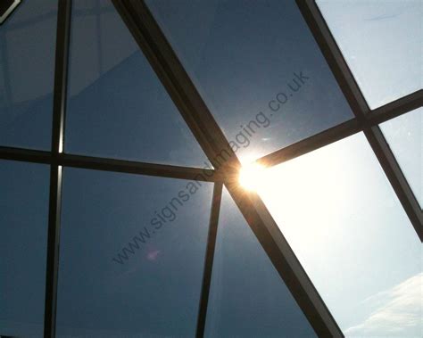 Solar Control Window Film Signs And Imaging