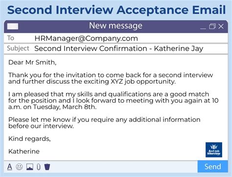 How To Reply A Second Interview Invitation Via Email Onvacationswall
