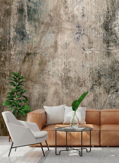 Get The Industrial Look With Our Concrete Wallpaper Murals All Made To Measure To Your
