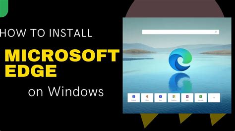 How To Install Microsoft Edge In Windows 10 Youtube Partsbap