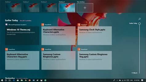 How To Create New Desktop In Windows 10 Youtube