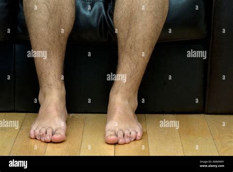 Hairy Legs Stock Photo Alamy
