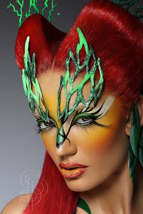 Poison Ivy Ve Neill Makeup Design Halloween Makeup Inspiration