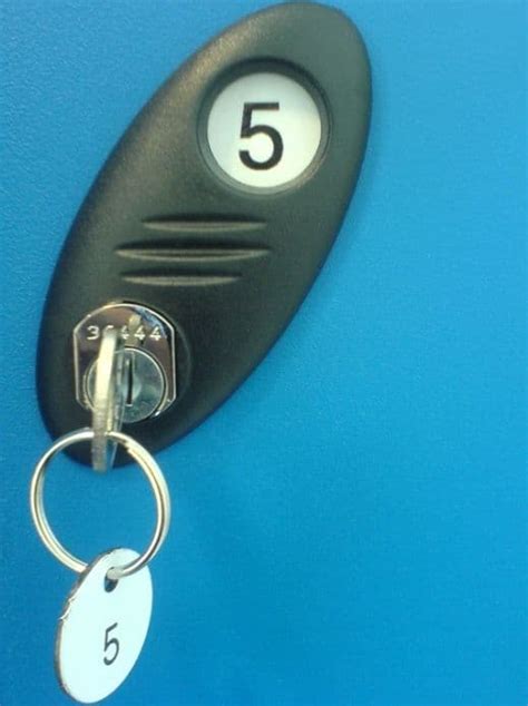 Numbered Door Numbered Key Fobs