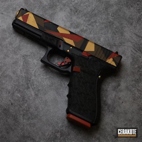 Splinter Camo Glock 20 In H 294 H 146 H 216 And H 122 Cerakote