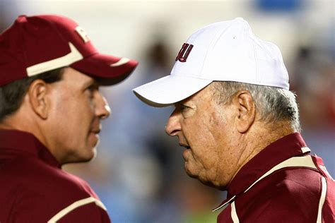 Jimbo Fisher Goes Scorched Earth On Nick Saban While Complimenting Fsus Bobby Bowden Tomahawk
