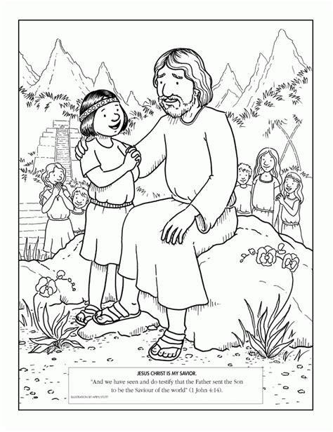 Free Jesus Is The Light Coloring Page Download Free Jesus Is The Light