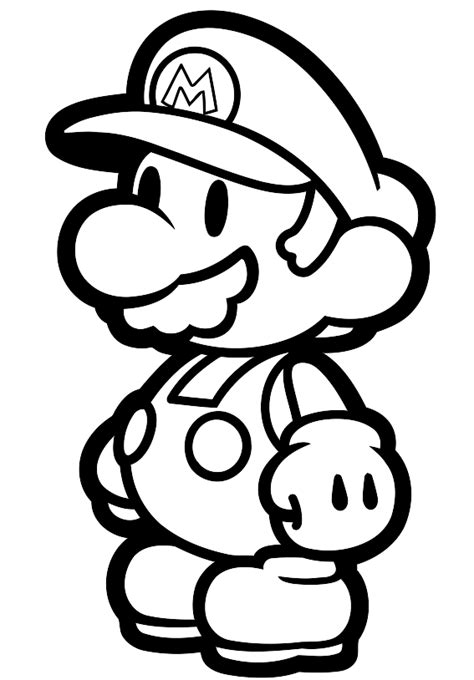 Kleurplaat Mario Bros en Luigi (Nintendo) 836