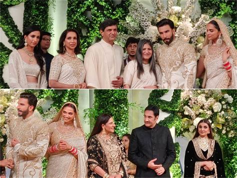 Deepika Padukone Ranveer Singh Wedding Reception Highlights See Official Pics Check Out The