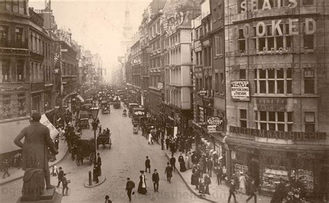 Postcards Then And Now Cheapside City Of London C1910