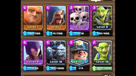 Clash Royale Arena 9 Deck - Clash Royale Arena 9 New Deck 2017 MARCH - YouTube