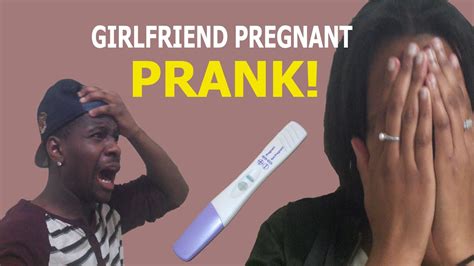 pregnant girlfriend prank youtube