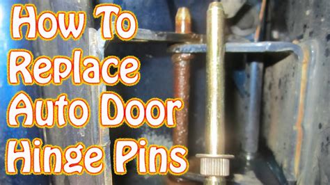 How To Change Door Pins On A 2001 Chevy Silverado The Door