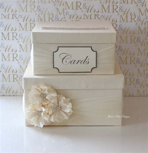 Box For Wedding Cards 3 Tier Rustic Wedding Card Box Wedding Card Box