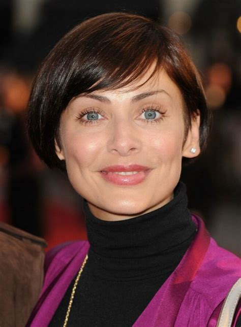 Sophia Myles And Natalie Imbruglia Hair Bevel Edged Bob With A