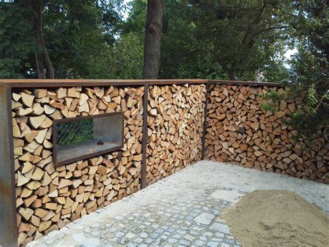 Dieser tabellarische vergleich ist nicht zu verwechseln mit einem sichtschutzwand test, bei dem die. Sichtschutz Holzlager - Gartendekoration Hauner ...