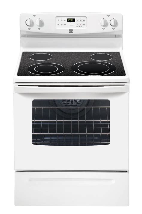 Kenmore 92512 54 Cu Ft Electric Range Wconvection White