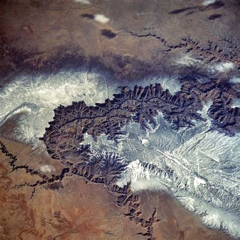 How The Grand Canyon Looks From Outer Space Gc Flight