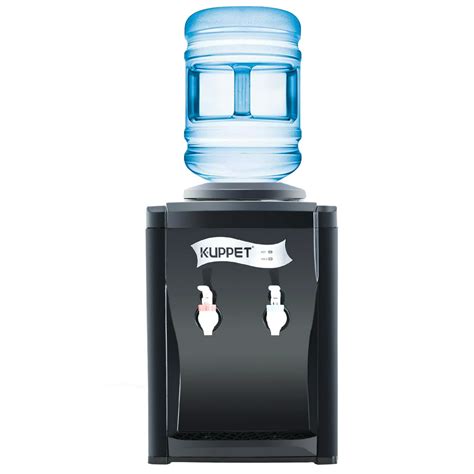 Kuppet 3 5 Gallon Countertop Water Cooler Dispenser Hot And Cold Water