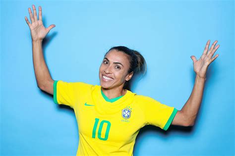 Brazilian Footballer Marta Becomes First Player To Ever Score 17 World Cup Goals Fifa Women