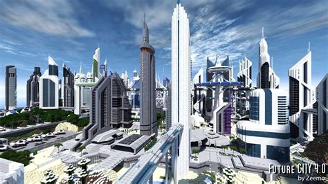 Future City V4 1 Minecraft Building Inc