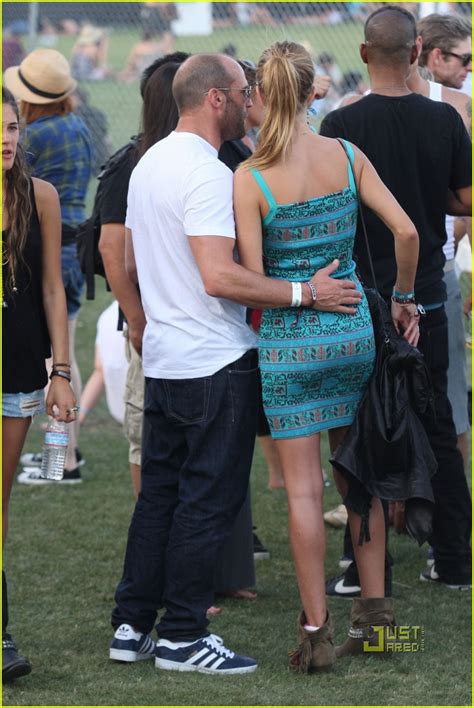 Jason Statham Rosie Huntington Whiteley Coachella Couple Photo