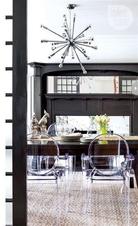 I want to use them for my dining room table and i. Interior: Sophisticated family retreat | Ghost chair ...