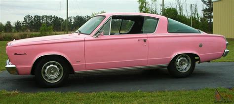 There are currently 38 barracudas for sale on collector car ads. 1966 Plymouth Barracuda Original Playmate Pink, 273 V8 ...