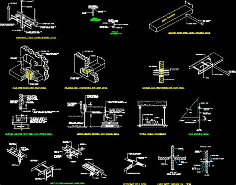 Electrical Cable Tray Installation Details CAD Files DWG Files Plans
