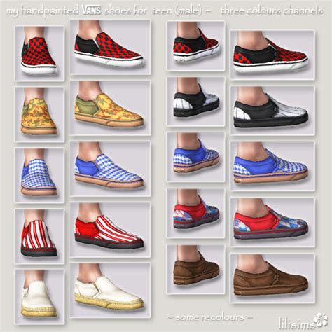 Vans Shoes Sims 4 Cc