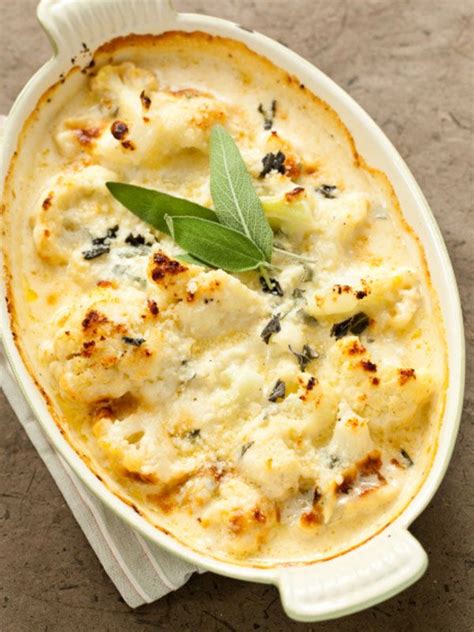 Parmesan Cauliflower Gratin With Sage Recipes Cooking