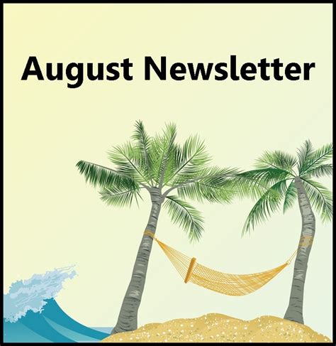 August 2016 Newsletter
