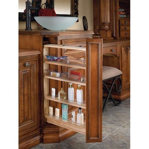 6 wide full height single door base cabinet. Rev-A-Shelf 432-VF26-6 - 6"W x 26"H Vanity Base Cabinet Filler