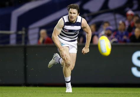 A lot of our pictures try and be a bit clever, or a bit coy about being football posters. Cats first round requirements - geelongcats.com.au