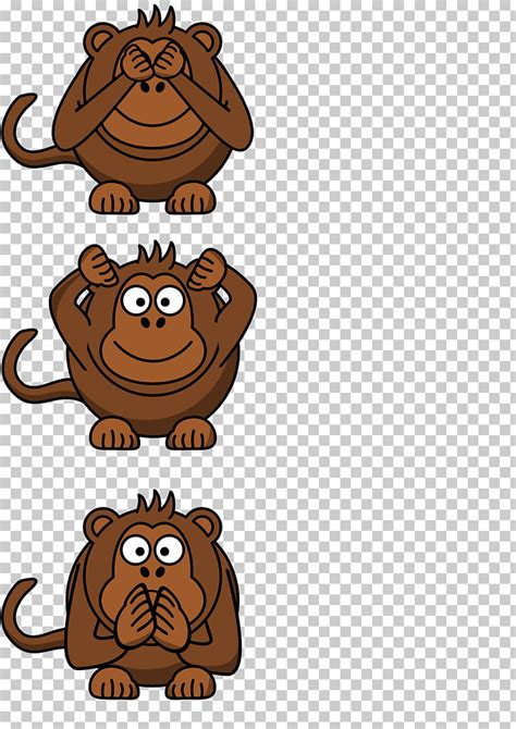 Three Wise Monkeys Clipart Free 10 Free Cliparts Download Images On