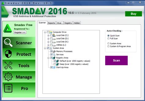 Smadav 2016 Antivirus Free Download Terbaru Softlay