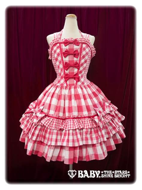 Cute Dresses Girls Dresses Jumper Skirt Japanese Street Fashion Gingham Check One Piece