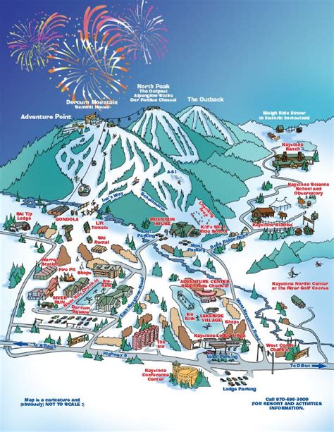 Keystone Colorado Ski Resort Map