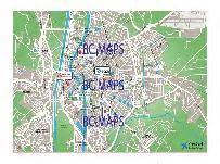 Sevilla Mapa Vectorial Editable Eps Freehand Illustrator Mapas