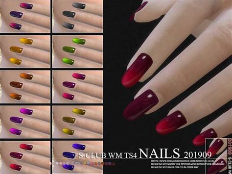 Nails 12 Swatches Hope You Like Thank You Found In Tsr Category